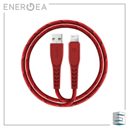 Charge & Sync A to Lightning Cable - ENERGEA NyloFlex MFI 1.5M Global Synergy Concepts