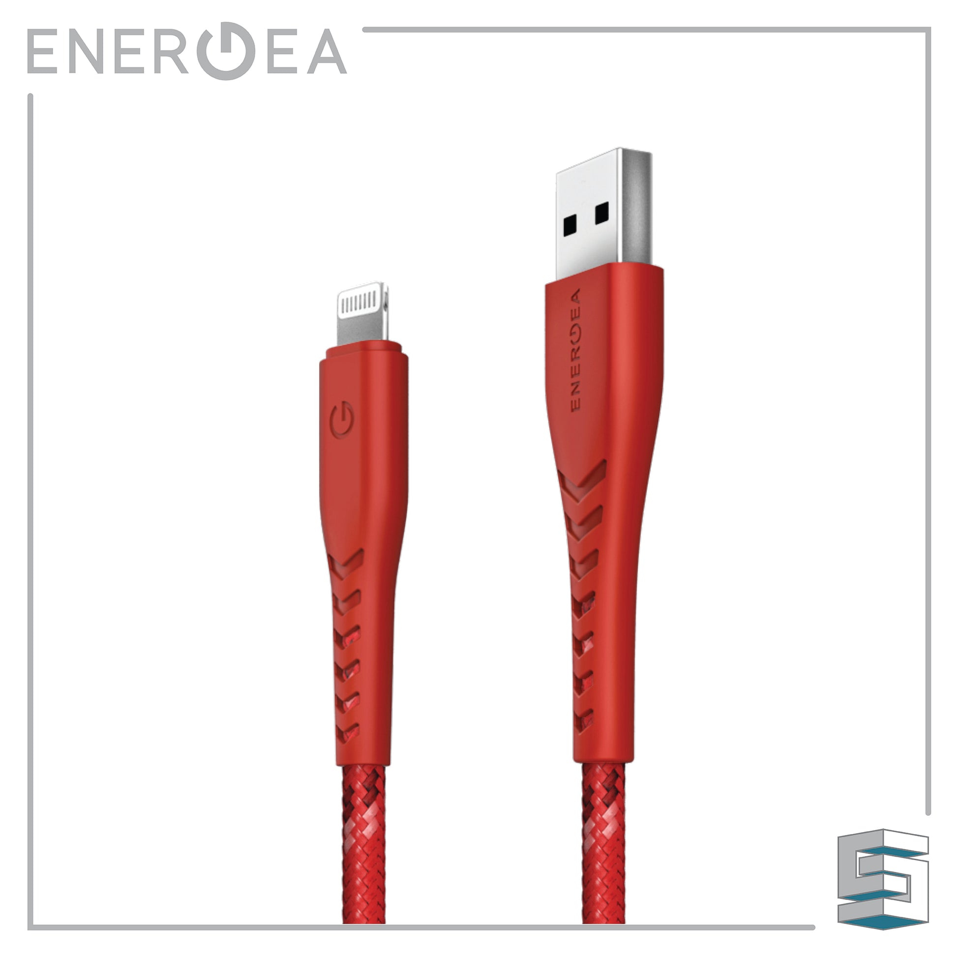 Charge & Sync A to Lightning Cable - ENERGEA NyloFlex MFI 1.5M Global Synergy Concepts