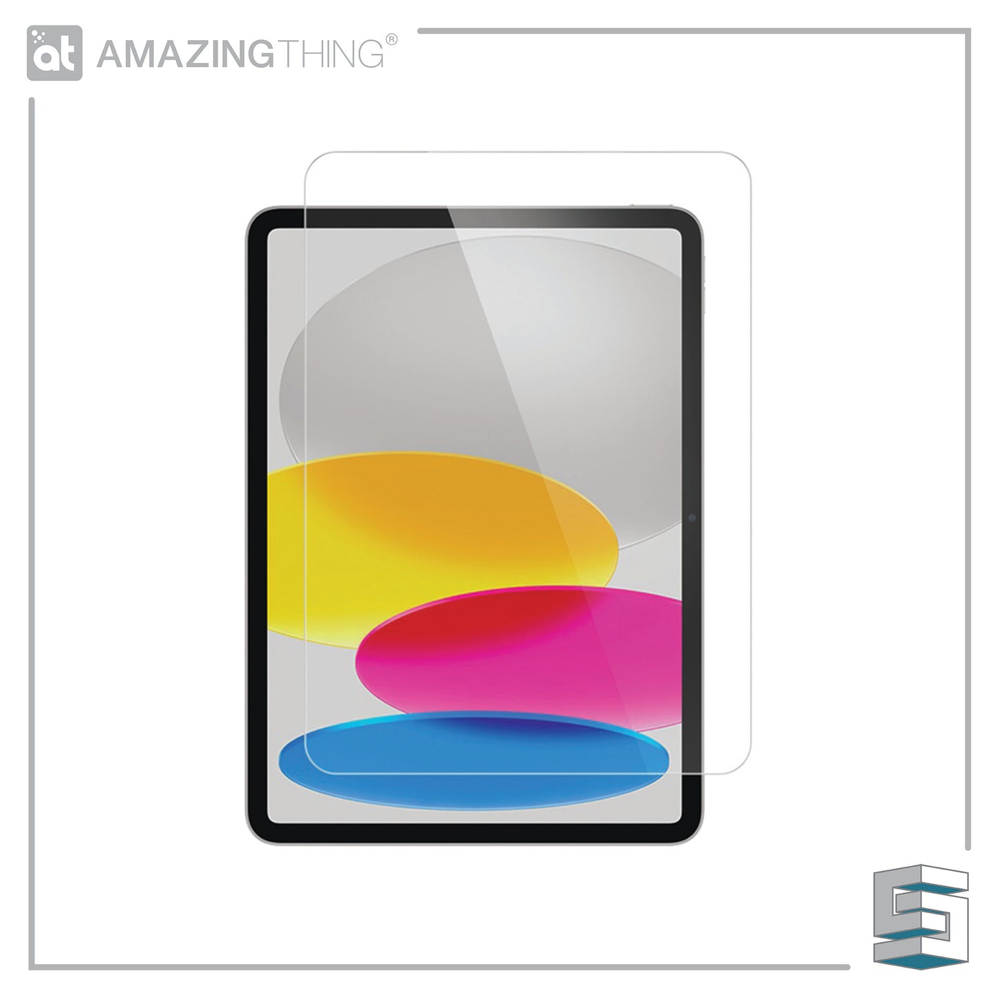 Tempered Glass for Apple iPad 10th Gen (2022) - AMAZINGTHING Radix SupremeGlass Full 0.3mm Ultra Clear Global Synergy Concepts