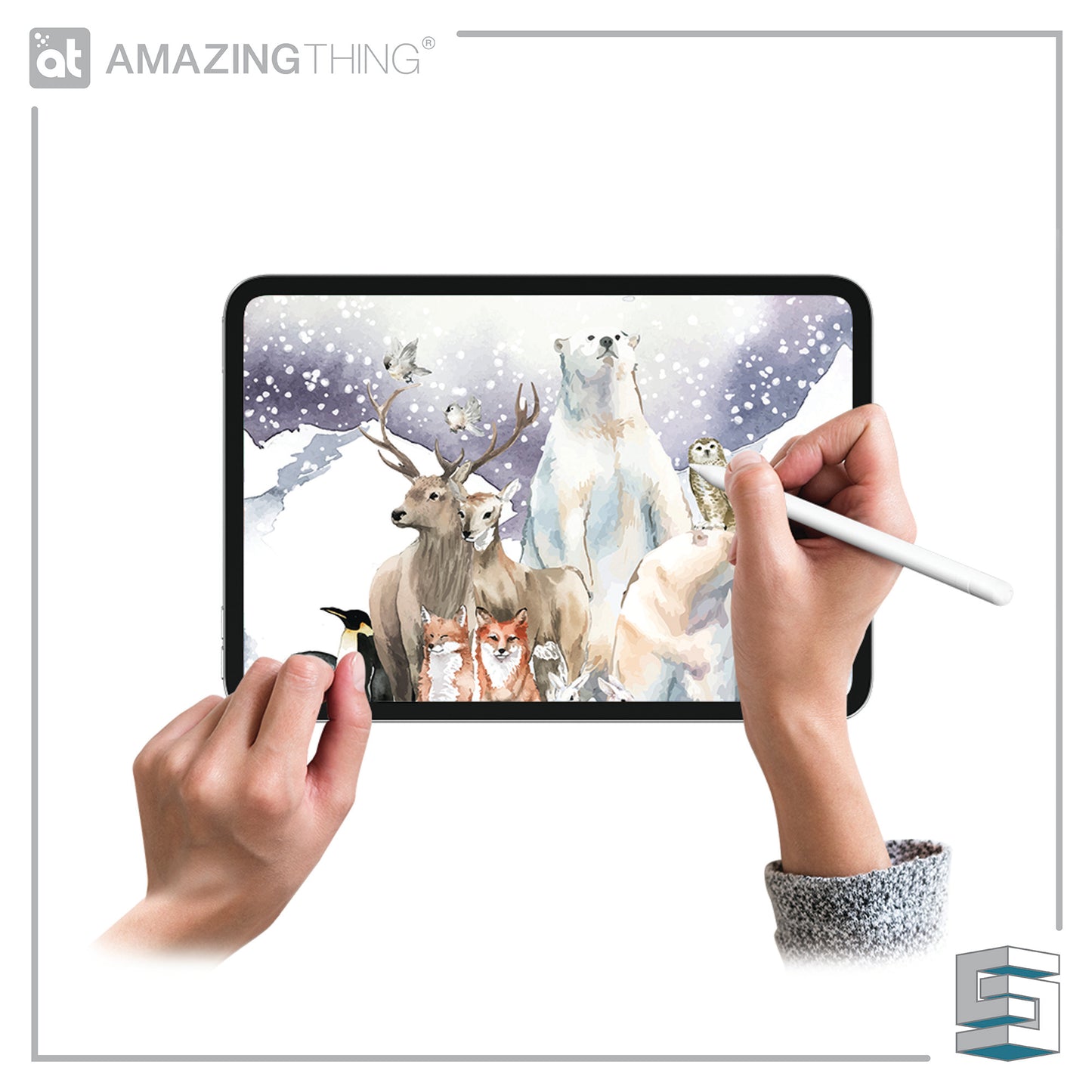 Drawing Film for Apple iPad Mini 6 (2021) - AMAZINGTHING Paper Texture 0.2mm Global Synergy Concepts