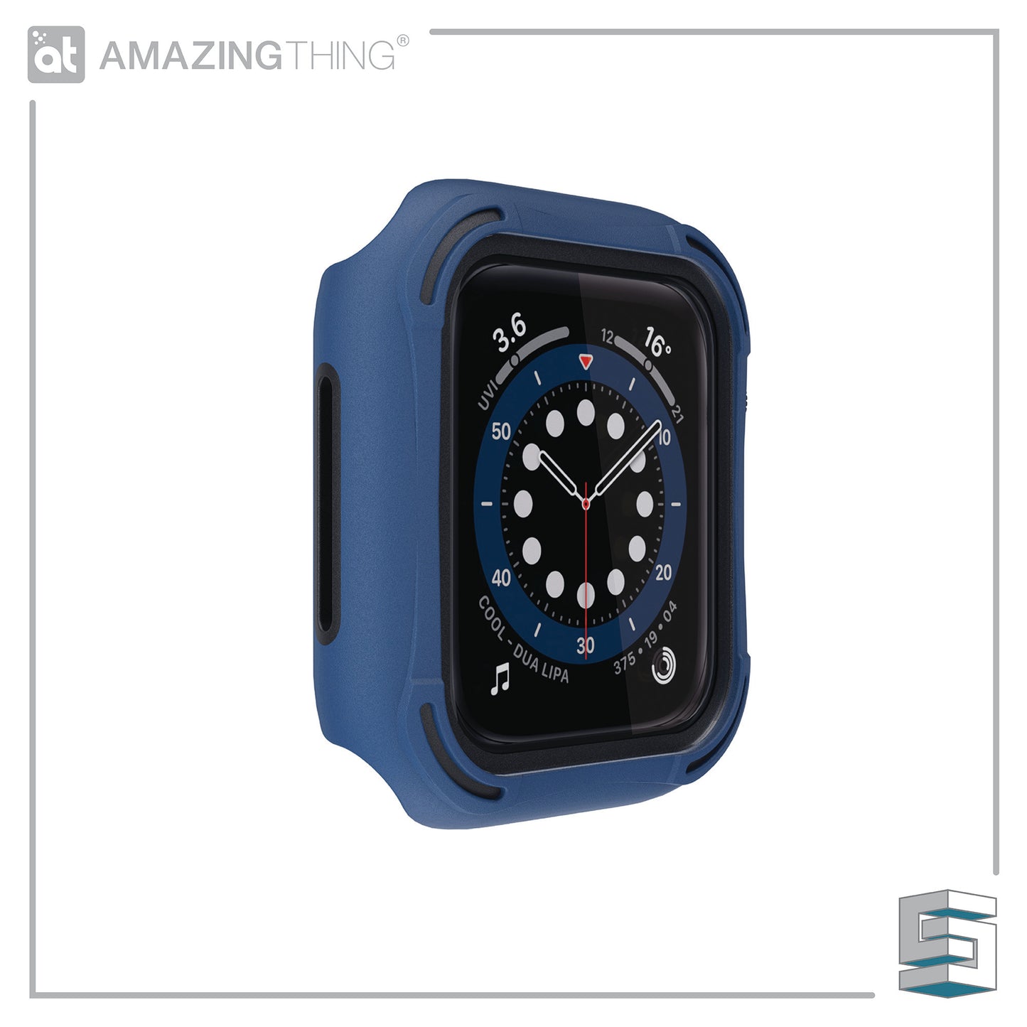 Case for Apple Watch Series SE/4/5/6 - AMAZINGTHING Impact Shield Pro (antimicrobial) Global Synergy Concepts