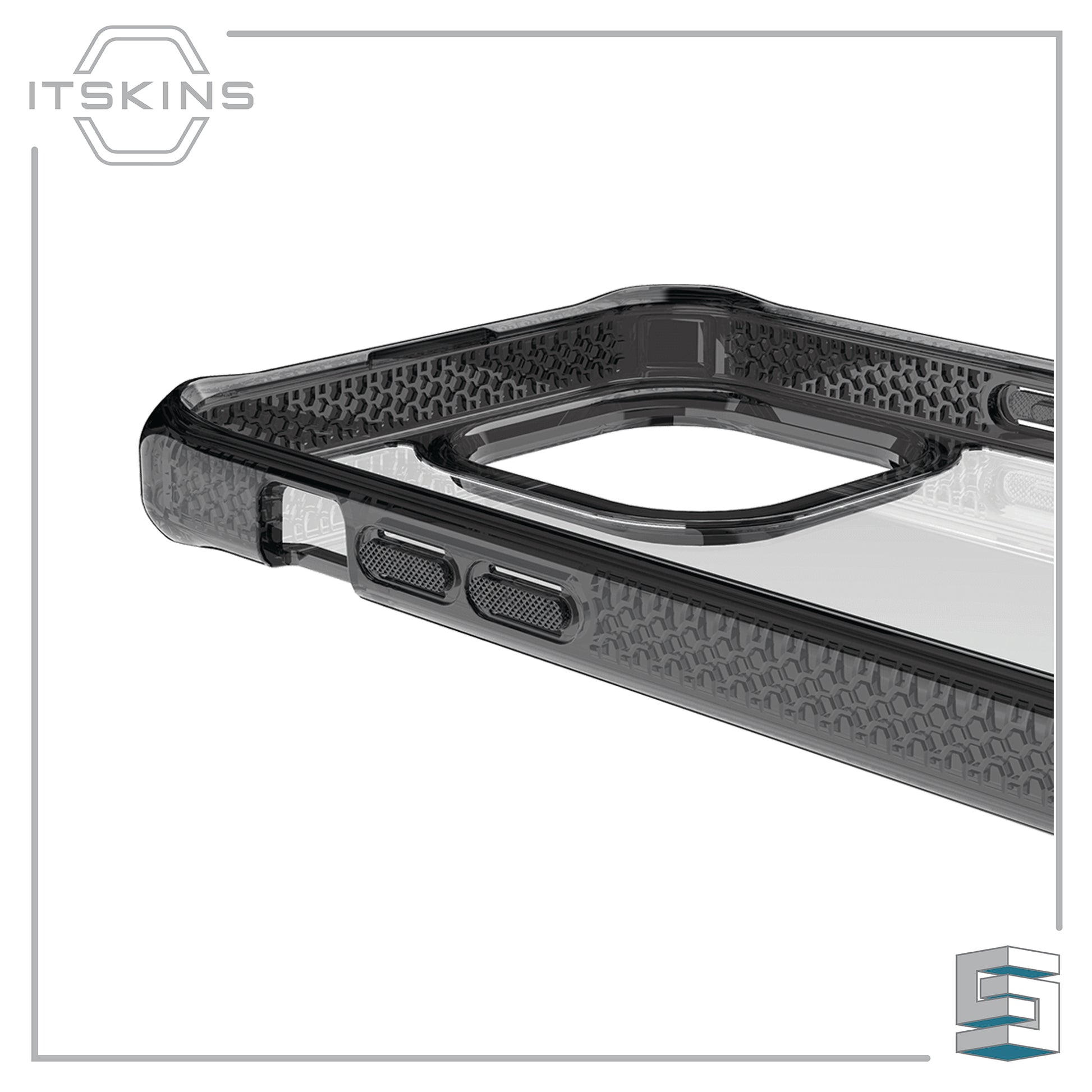 Case for Apple iPhone 14 series - ITSKINS Hybrid_R // Clear Global Synergy Concepts