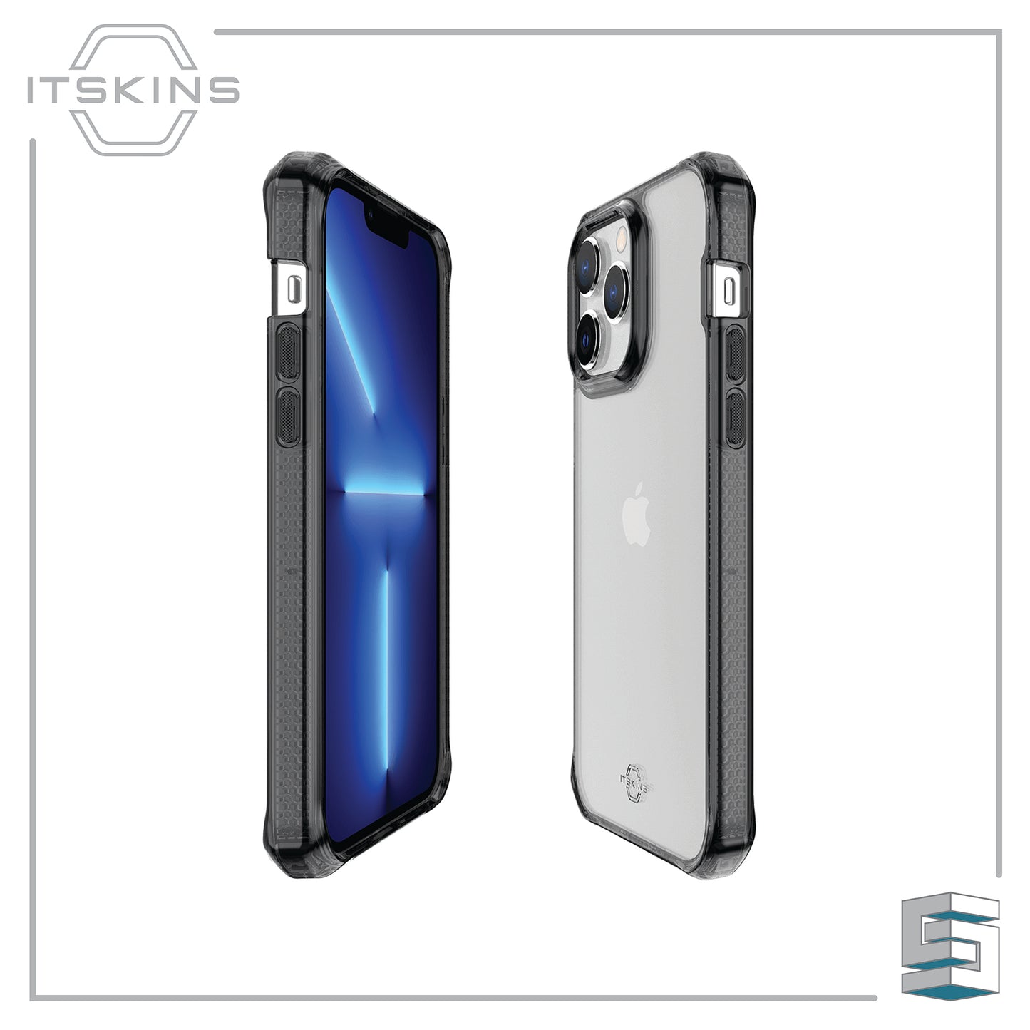 Case for Apple iPhone 14 series - ITSKINS Hybrid_R // Clear Global Synergy Concepts