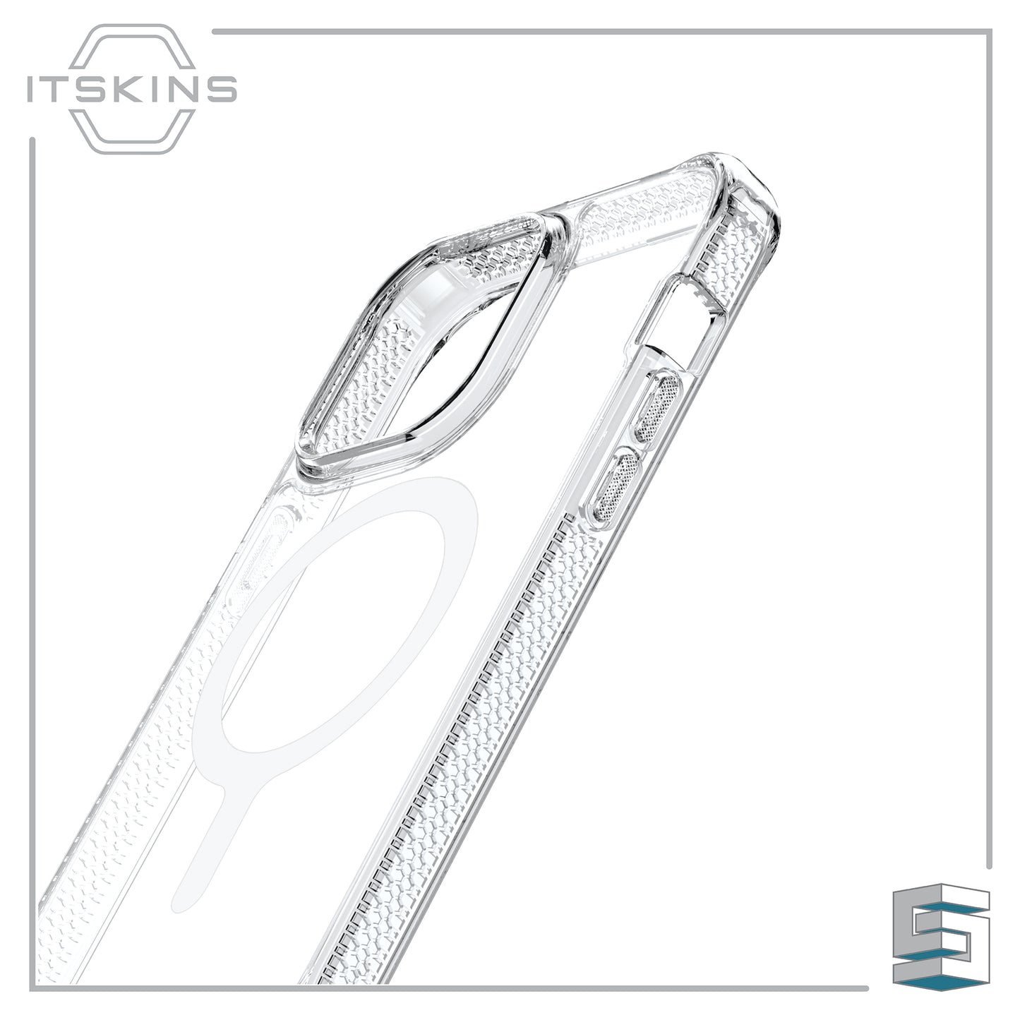 Case for Apple iPhone 14 series - ITSKINS Hybrid_R // MagClear Global Synergy Concepts