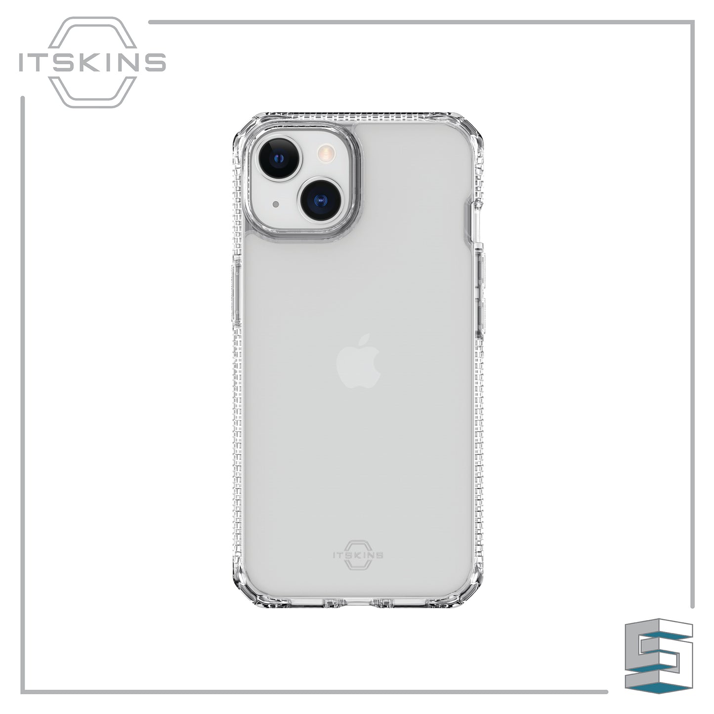 Case for Apple iPhone 14 series - ITSKINS Hybrid_R // Clear Global Synergy Concepts