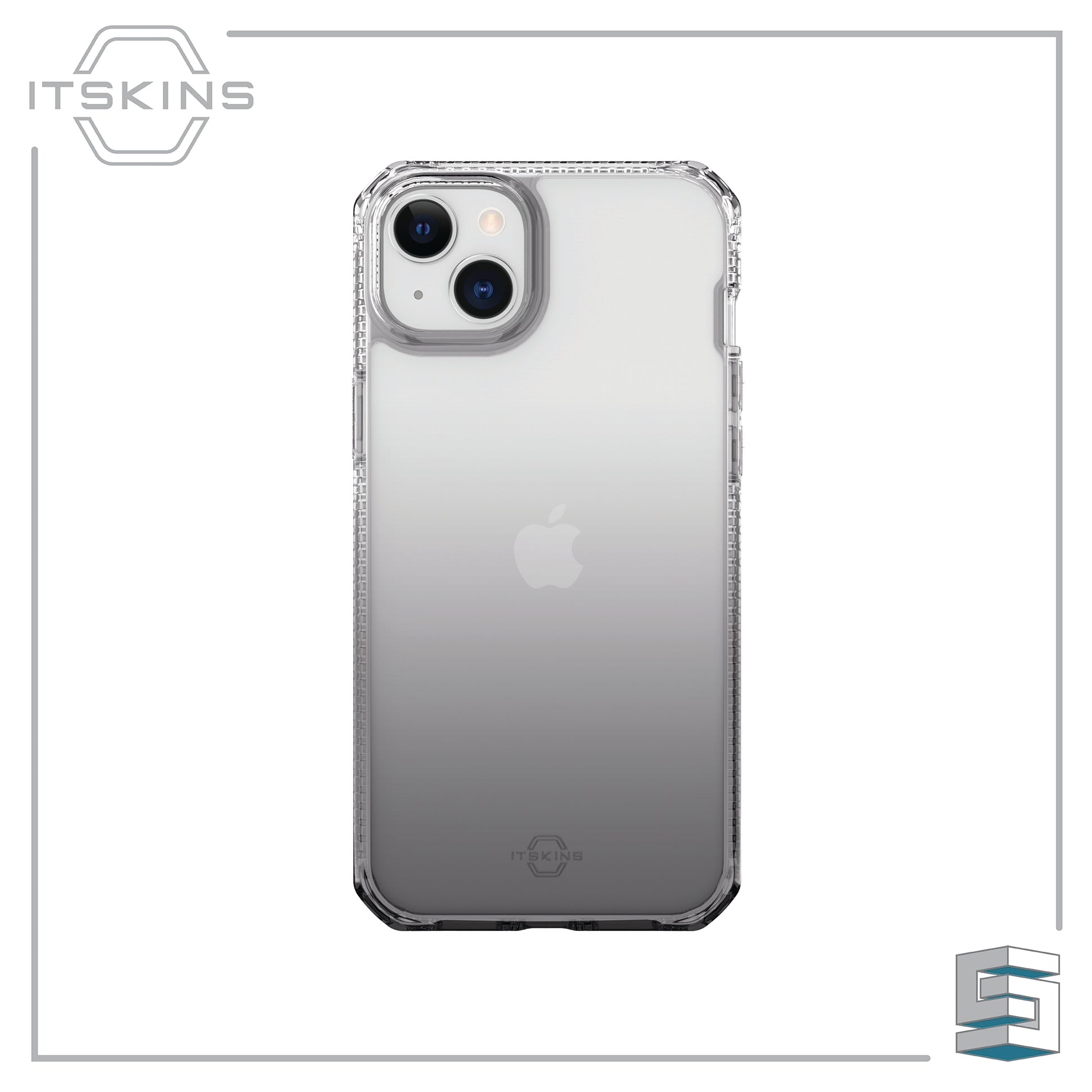 Case for Apple iPhone 14 series - ITSKINS Hybrid_R // Ombre Global Synergy Concepts