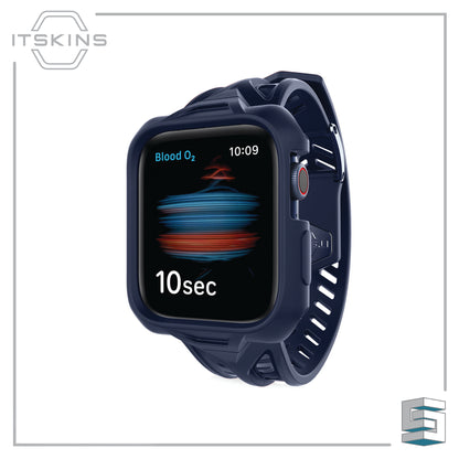 Case for Apple Watch Series SE/4/5/6/7/8 - ITSKINS Spectrum // Solid Combo (Strap + Case) Global Synergy Concepts