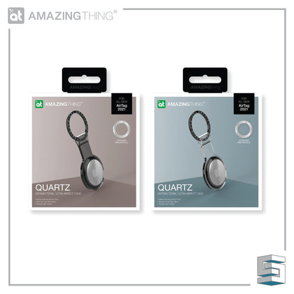 Case for Apple AirTag - AMAZINGTHING AirCharm Quartz Global Synergy Concepts