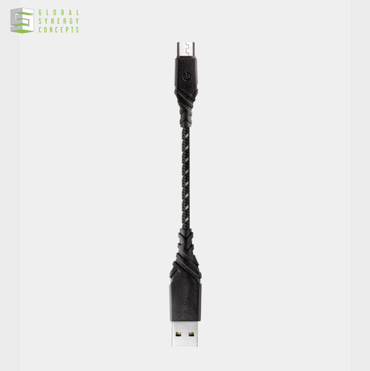 Charge & Sync Micro-USB Cable - ENERGEA Duraglitz 18cm Global Synergy Concepts