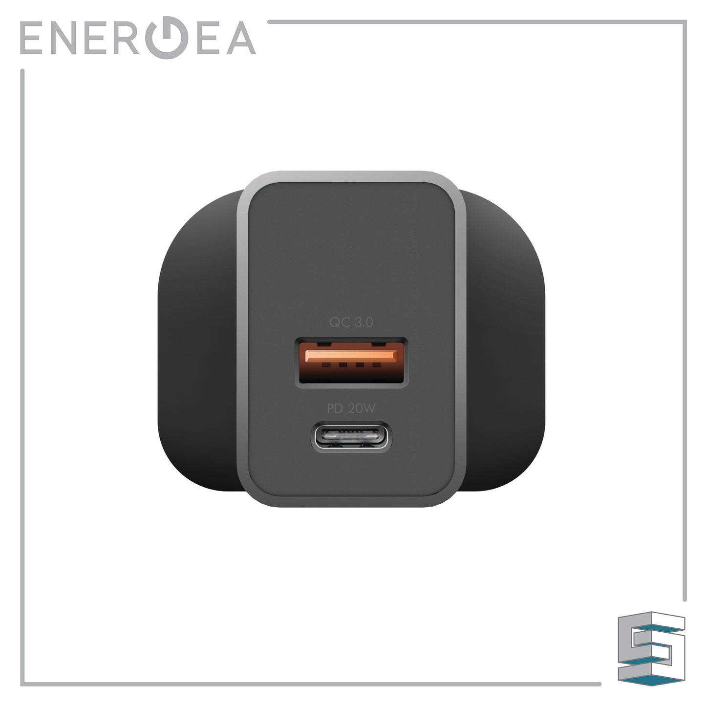 20W Wall Charger (UK) - ENERGEA AmpCharge PD20+ Global Synergy Concepts