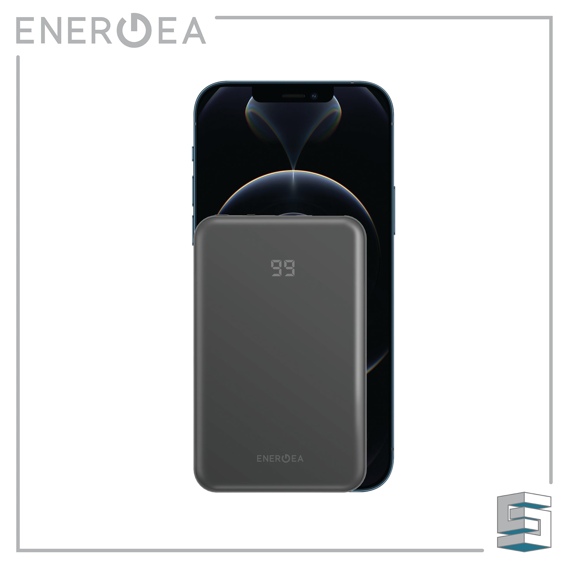 Power Bank 10000 mAh - ENERGEA SlimPac Mini Global Synergy Concepts