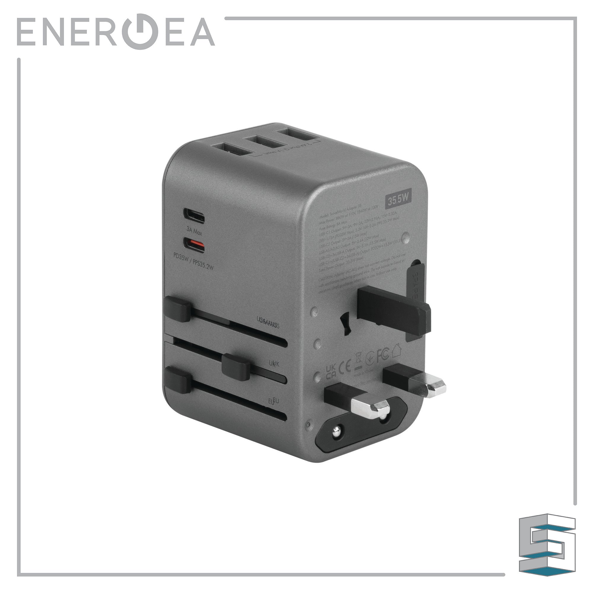 Universal Adapter - ENERGEA TravelWorld Adapter 35 – Global Synergy ...