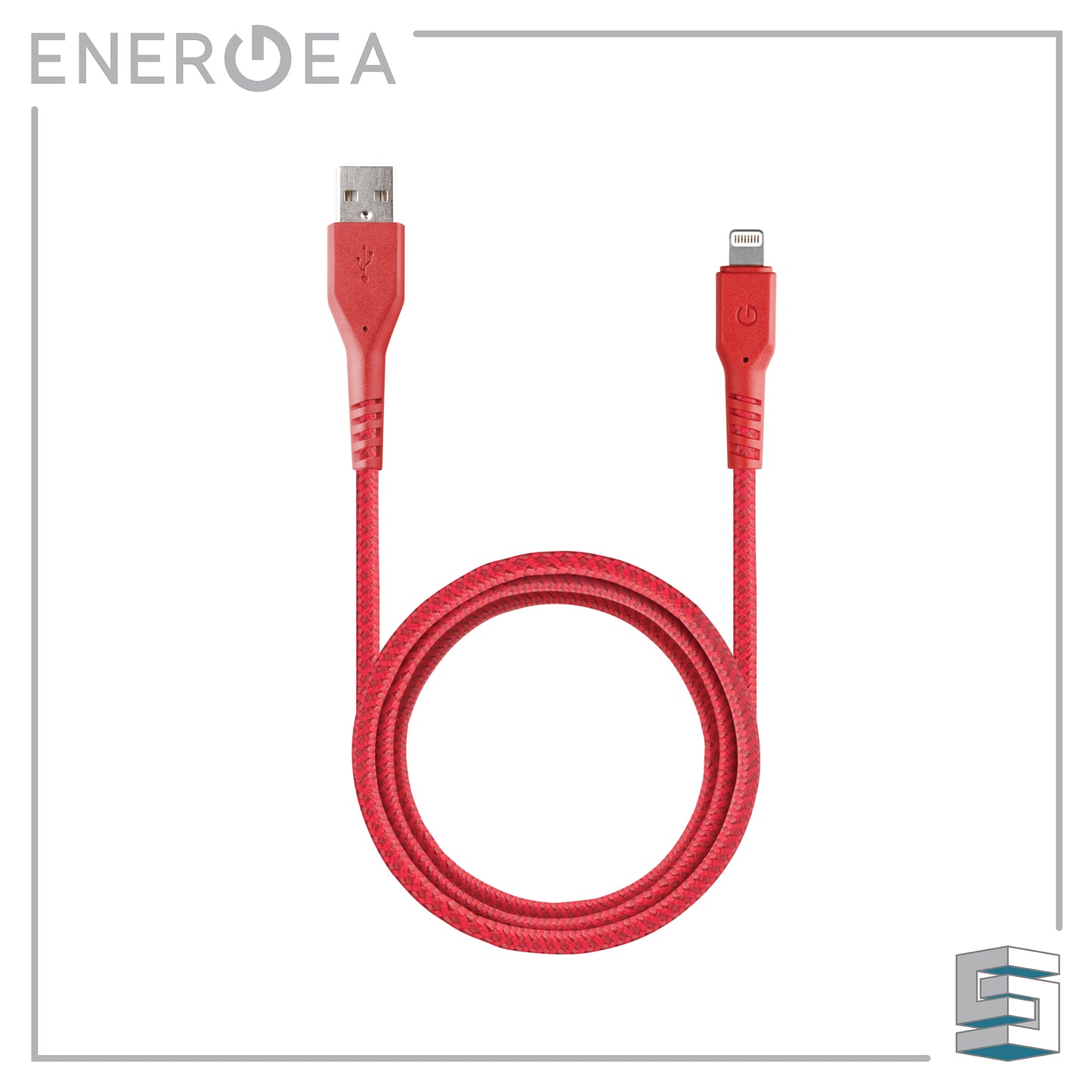 Charge & Sync Lightning Cable - ENERGEA FibraTough MFI 1.5m Global Synergy Concepts