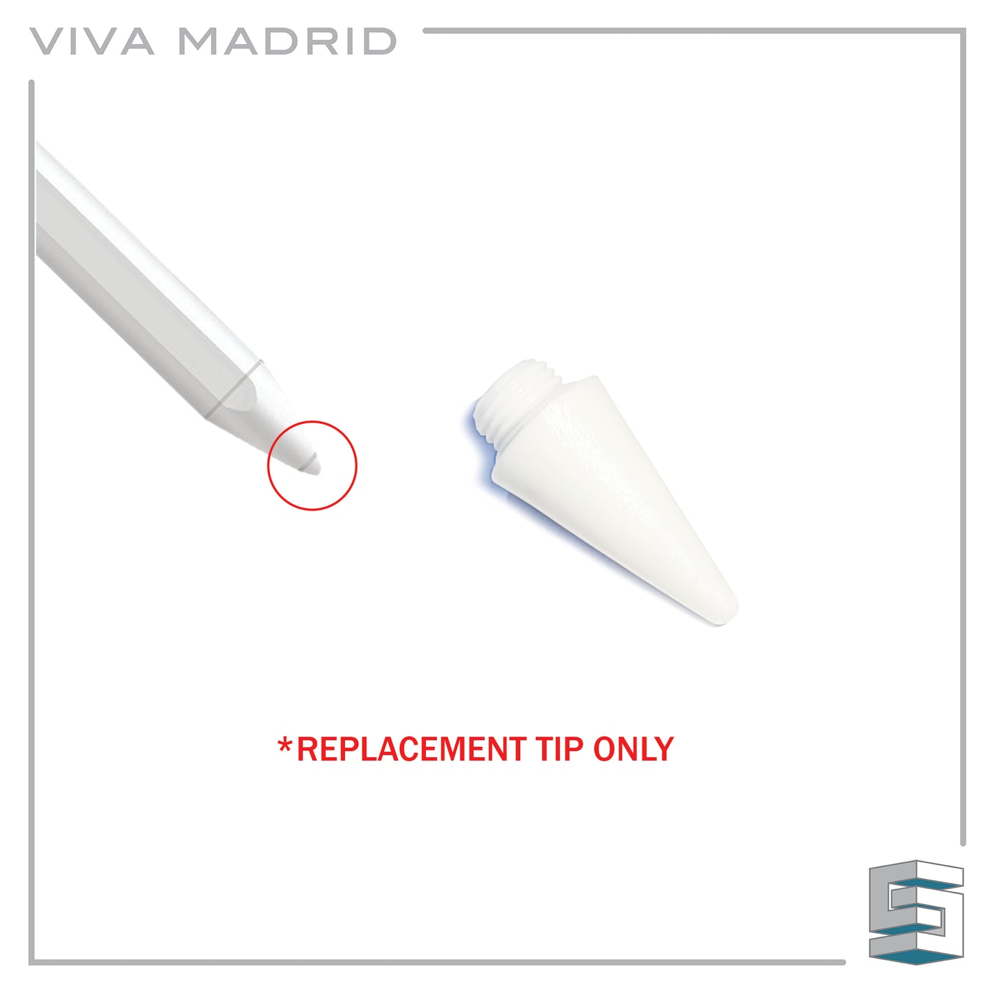 Stylus Pencil Tip - VIVA MADRID Glide+ Replacement Tip Global Synergy Concepts