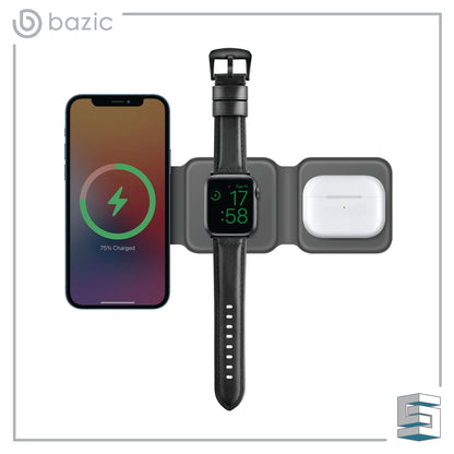 Foldable wireless charger - Bazic by ENERGEA GoMag Trio Global Synergy Concepts