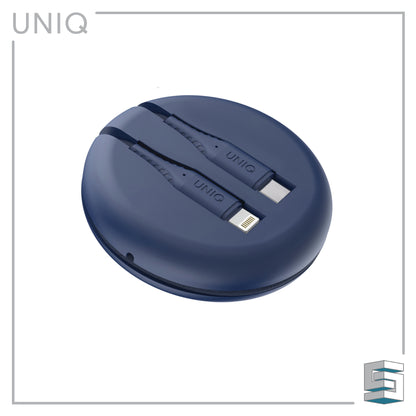 Charge & Sync USB-C to Lightning Cable with Smart Cable Organiser - UNIQ Halo 1.2m Global Synergy Concepts