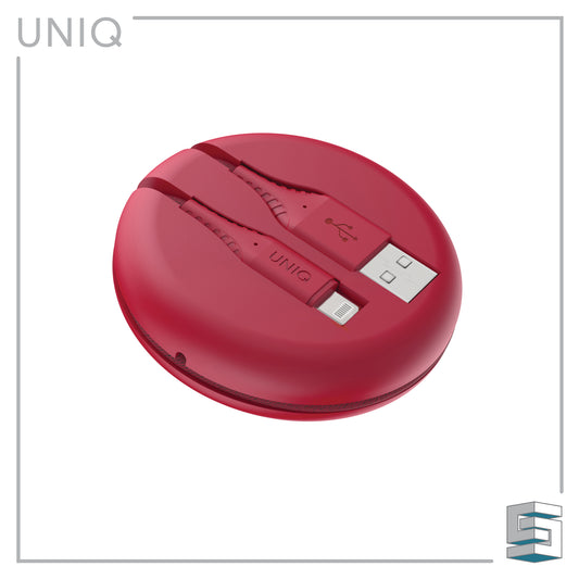 Charge & Sync USB-A to Lightning Cable with Smart Cable Organiser - UNIQ Halo 1.2m Global Synergy Concepts