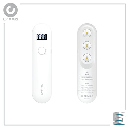 Portable UVC-LED Disinfection Wand - LYFRO Beam Global Synergy Concepts