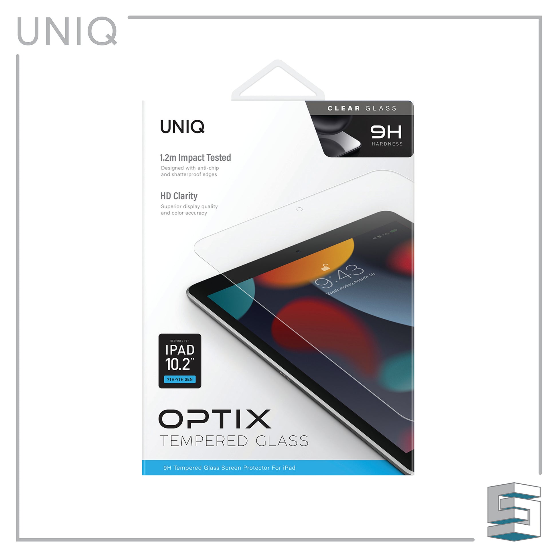 Tempered Glass for Apple iPad 10.2 (7th-9th Gen) - UNIQ Optix Global Synergy Concepts