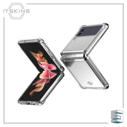 Case for Samsung Galaxy Z Flip4 5G - ITSKINS Hybrid_R // Clear Global Synergy Concepts