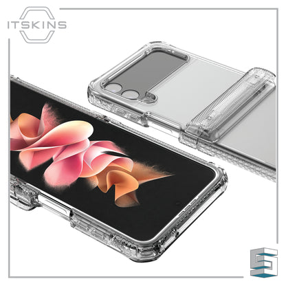 Case for Samsung Galaxy Z Flip4 5G - ITSKINS Supreme_R Clear // Hinge Global Synergy Concepts