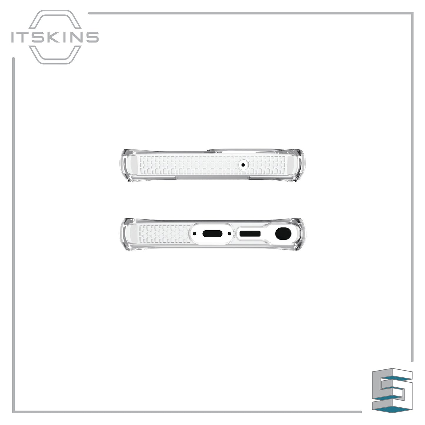 Case for Samsung Galaxy S23 Ultra - ITSKINS Hybrid_R // Clear Global Synergy Concepts