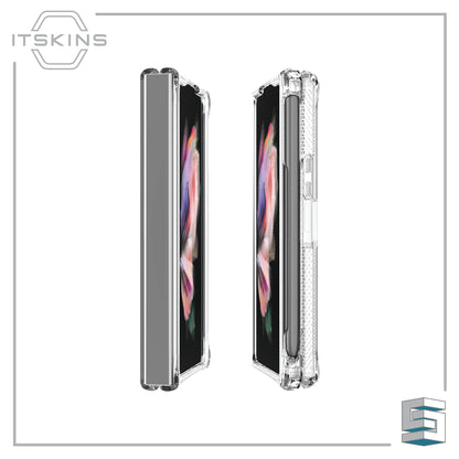 Case for Samsung Galaxy Z Fold4 5G - ITSKINS Hybrid_R // Clear (with pen holder) Global Synergy Concepts