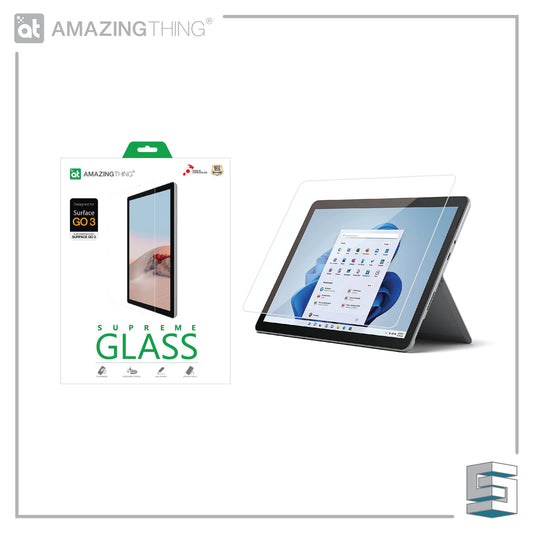 Tempered Glass for Microsoft Surface Go 3 (2021) - AMAZINGTHING SupremeGlass Ultra Clear 0.3mm Global Synergy Concepts