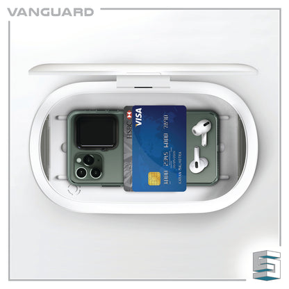 UV Sanitizing Box with Wireless Charger - VanGuard SmartCare Vault Pro Global Synergy Concepts