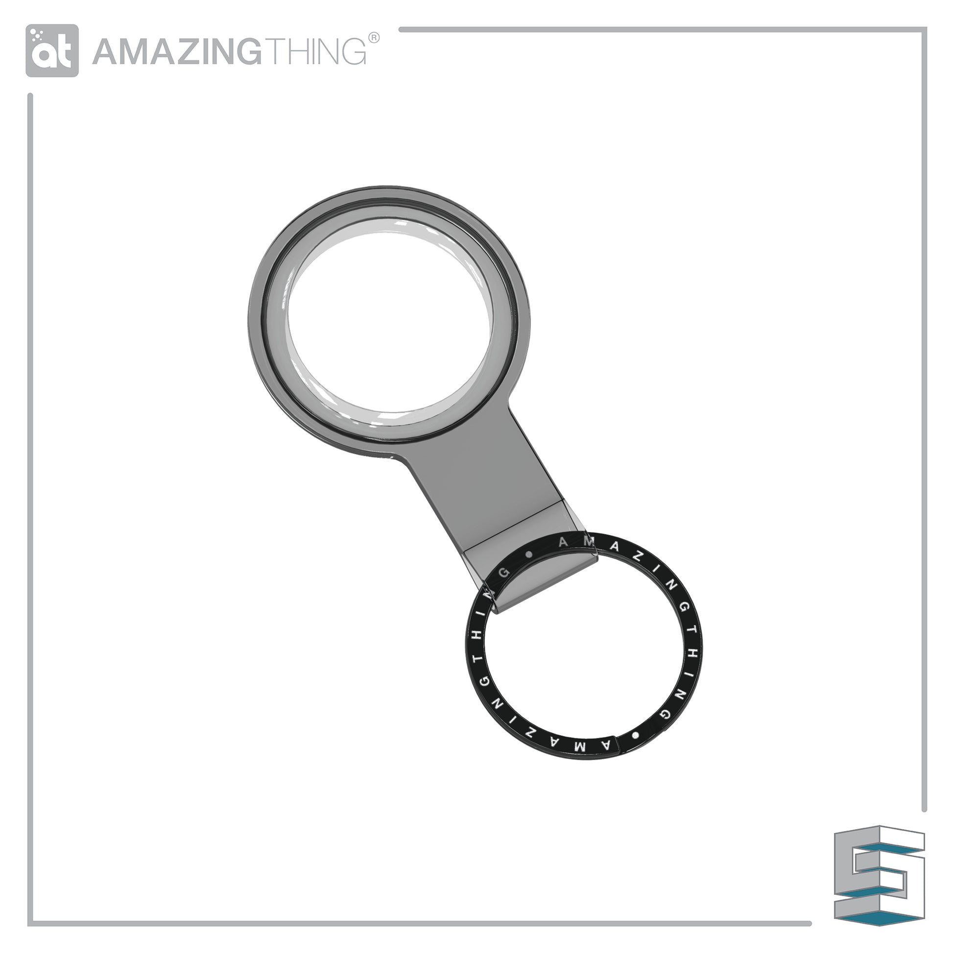 Case for Apple AirTag - AMAZINGTHING AirCharm Quartz Global Synergy Concepts