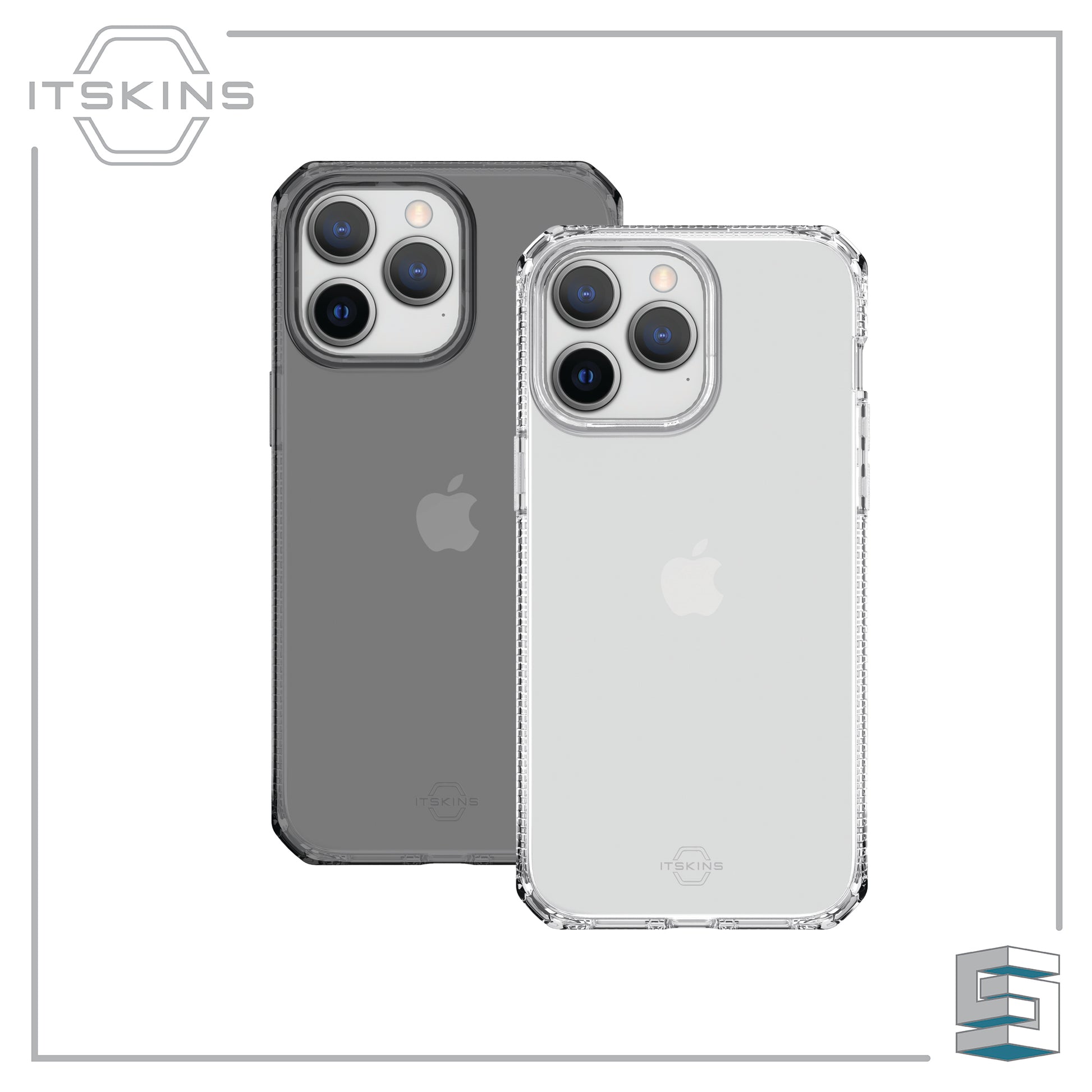 Case for Apple iPhone 14 series - ITSKINS Spectrum_R // Clear Global Synergy Concepts